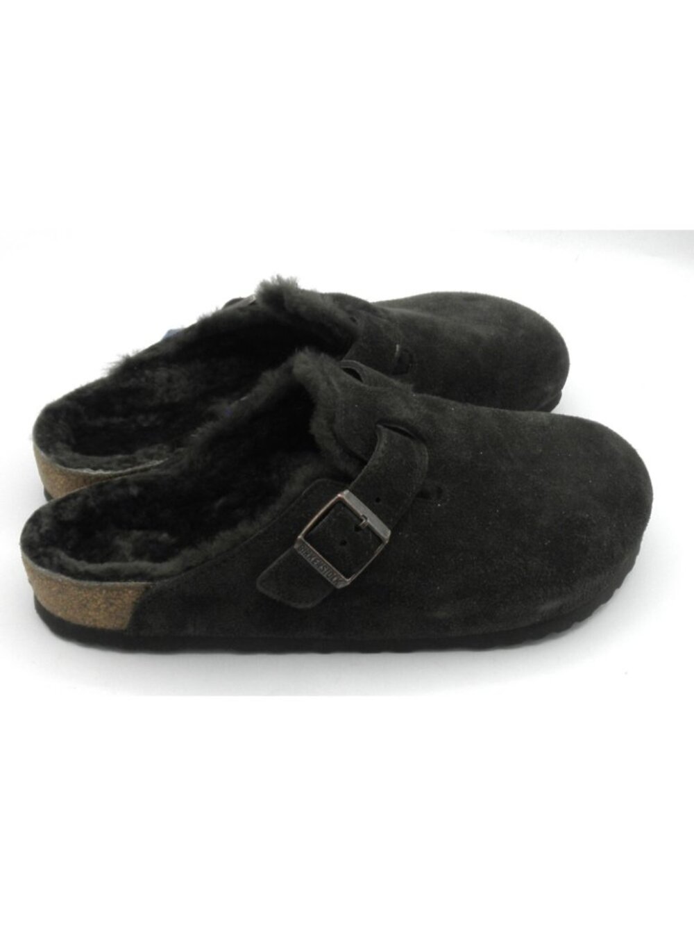 NEW BIRKENSTOCK Boston VL/ Shearling Suede MOCHA (1020567) Men's US 10 EU43 UK 9 - Picture 3 of 7